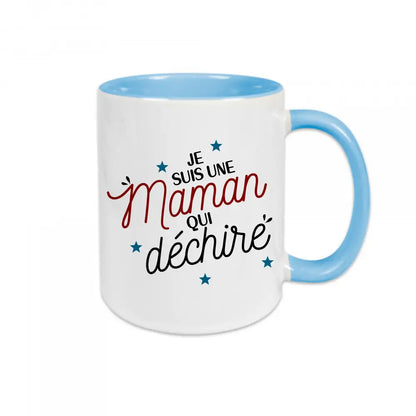 Mug céramique Je suis une maman qui déchire