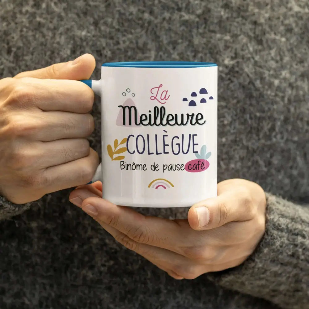 Mug céramique La meilleure collègue binôme de pause café