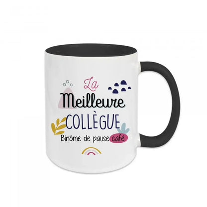 Mug céramique La meilleure collègue binôme de pause café Encre et Créations