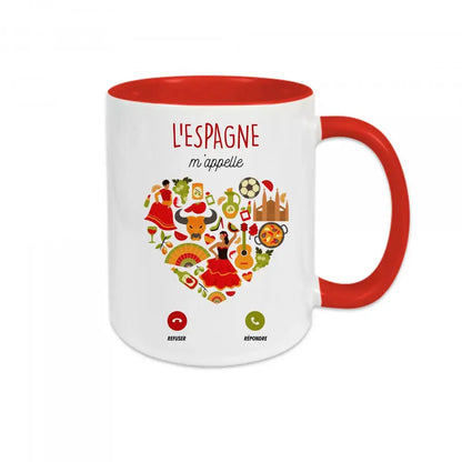 Mug céramique - L’Espagne m’appelle - Mugs