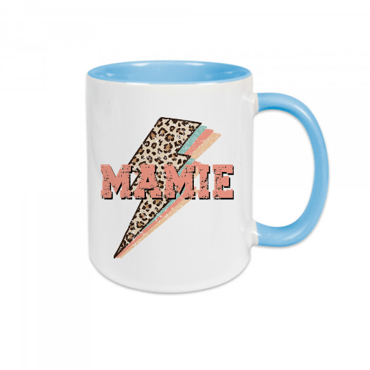 Mug céramique - Mamie Léopard - #shop_name - Mugs