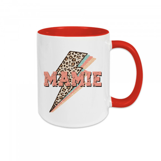 Mug céramique - Mamie Léopard - #shop_name - Mugs