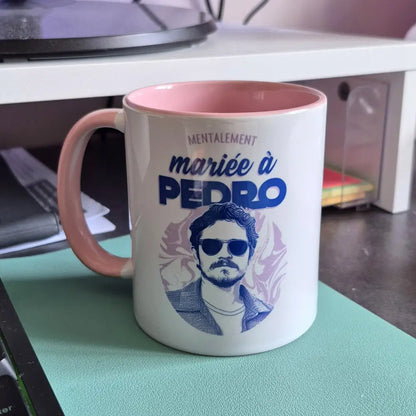 Mug céramique Mentalement mariée à Pedro