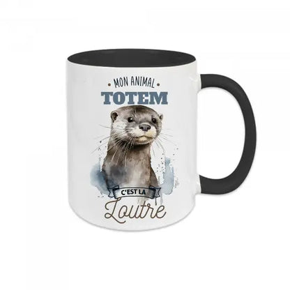 Mug céramique - Mon animal totem c’est la loutre - Mugs