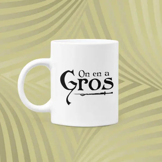 Mug céramique - On en a gros - Blanc - Mugs