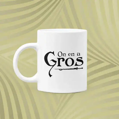 Mug céramique - On en a gros - Blanc - Mugs