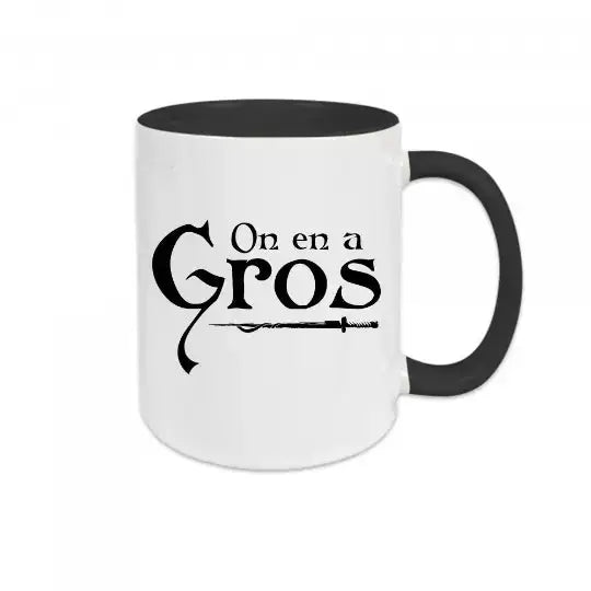 Mug céramique - On en a gros - Noir - Mugs