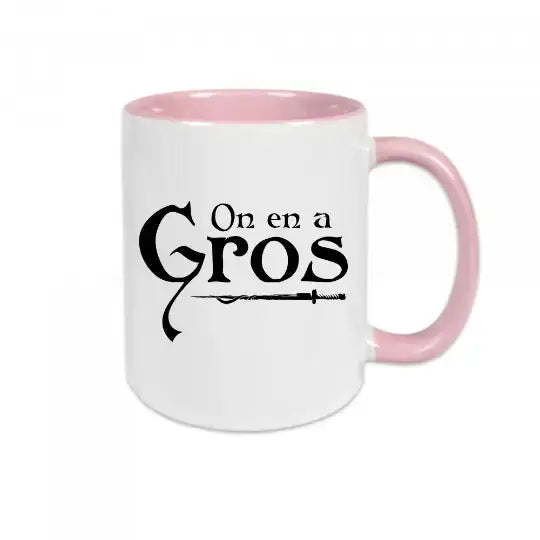 Mug céramique - On en a gros - Rose - Mugs