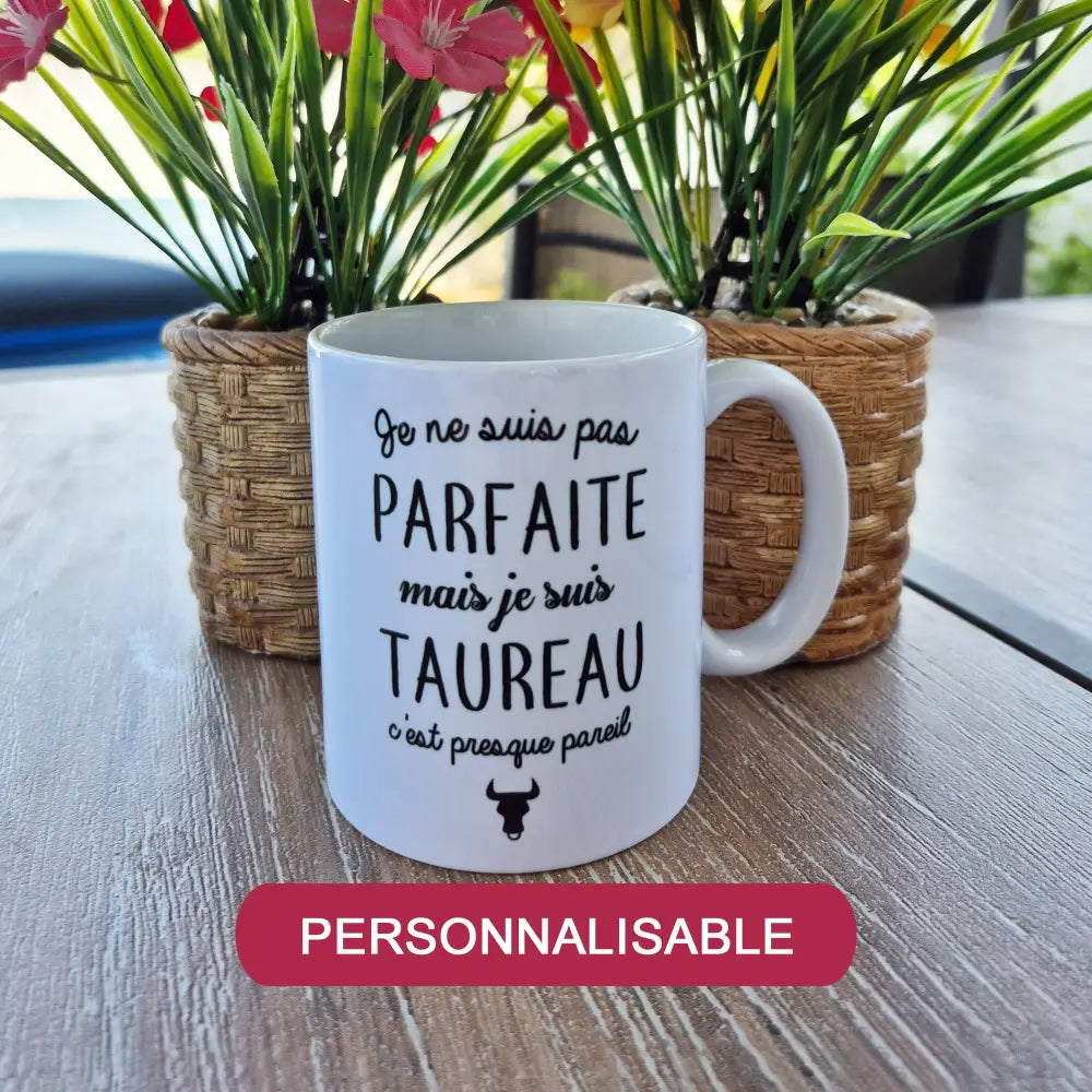 Mug céramique Signe astrologique personnalisable