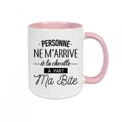 Mug céramique Personne ne m'arrive à la cheville
