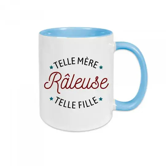 Mug céramique - Râleuse: Telle mère/ fille - Bleu - Mugs