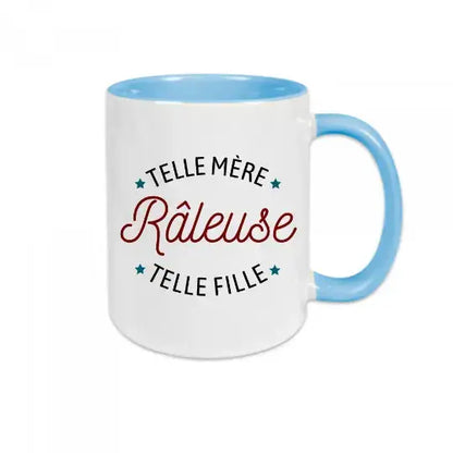 Mug céramique - Râleuse: Telle mère/ fille - Bleu - Mugs