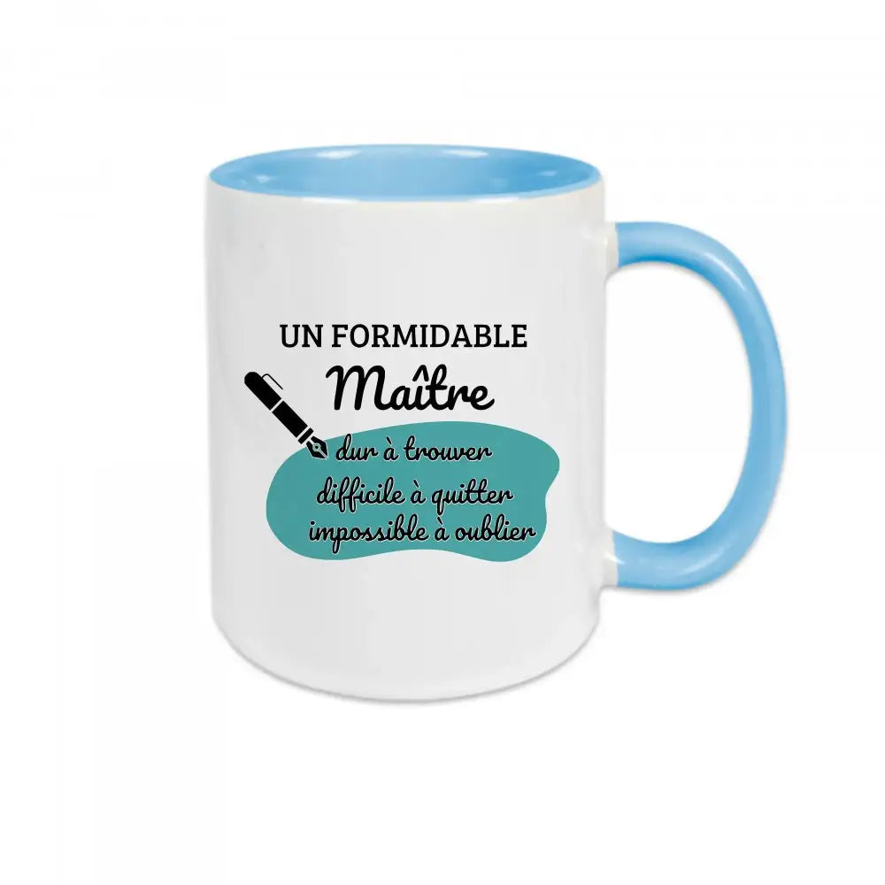 Mug céramique - Un formidable maître Encre et Créations