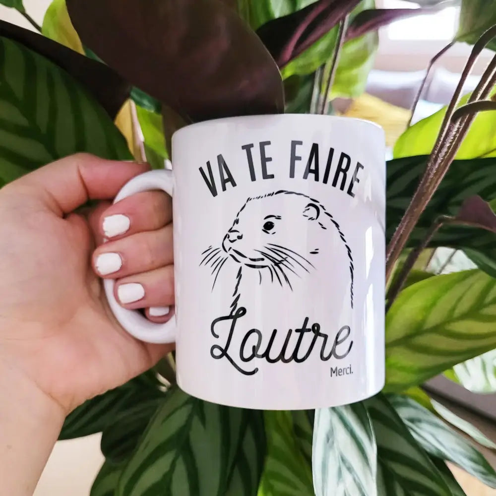Mug céramique - Va te faire loutre, merci
