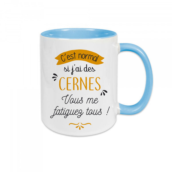 Mug céramique - Vous me fatiguez tous ! - #shop_name - Mugs