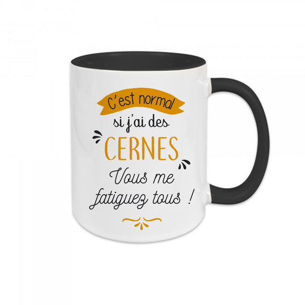 Mug céramique - Vous me fatiguez tous ! - #shop_name - Mugs