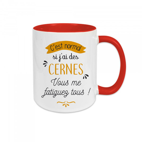 Mug céramique - Vous me fatiguez tous ! - #shop_name - Mugs