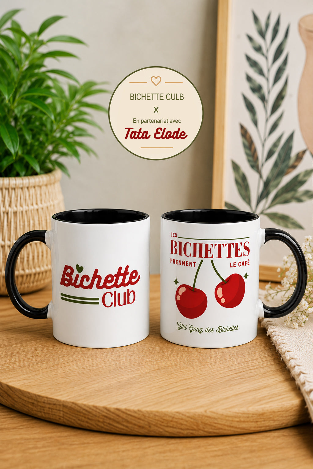 Mug céramique Bichette Club Encre et Créations