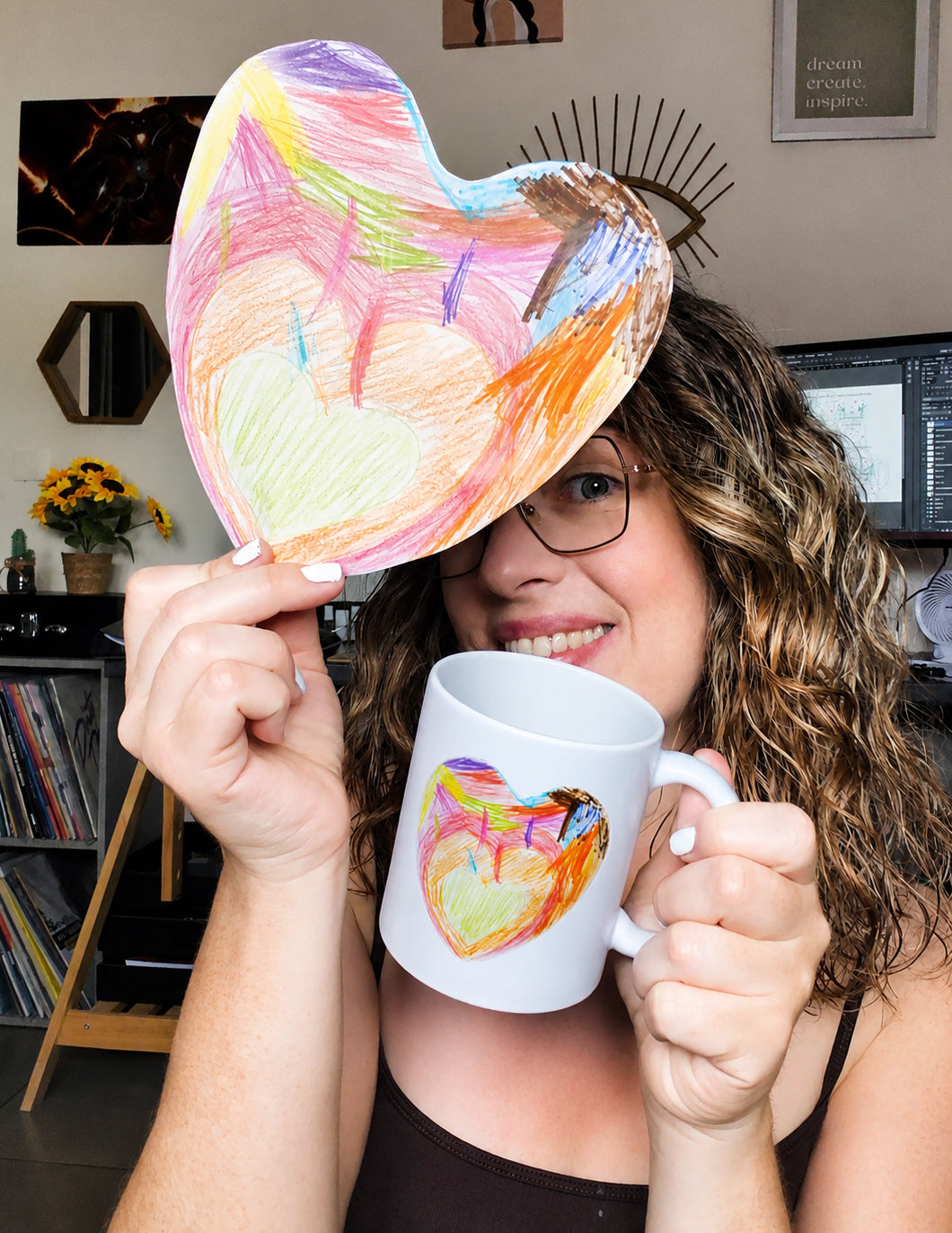 Mug céramique Le dessin de votre enfant