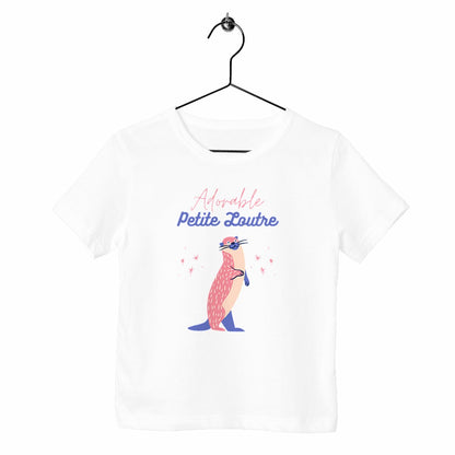 T-shirt enfant Adorable petite loutre