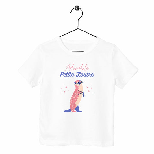 T-shirt enfant Adorable petite loutre