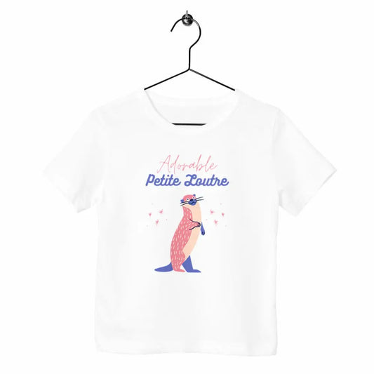 T-shirt enfant Adorable petite loutre