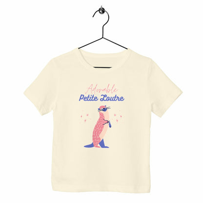 T-shirt enfant Adorable petite loutre