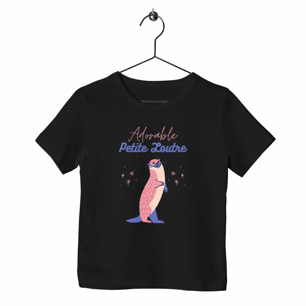 T-shirt enfant Adorable petite loutre