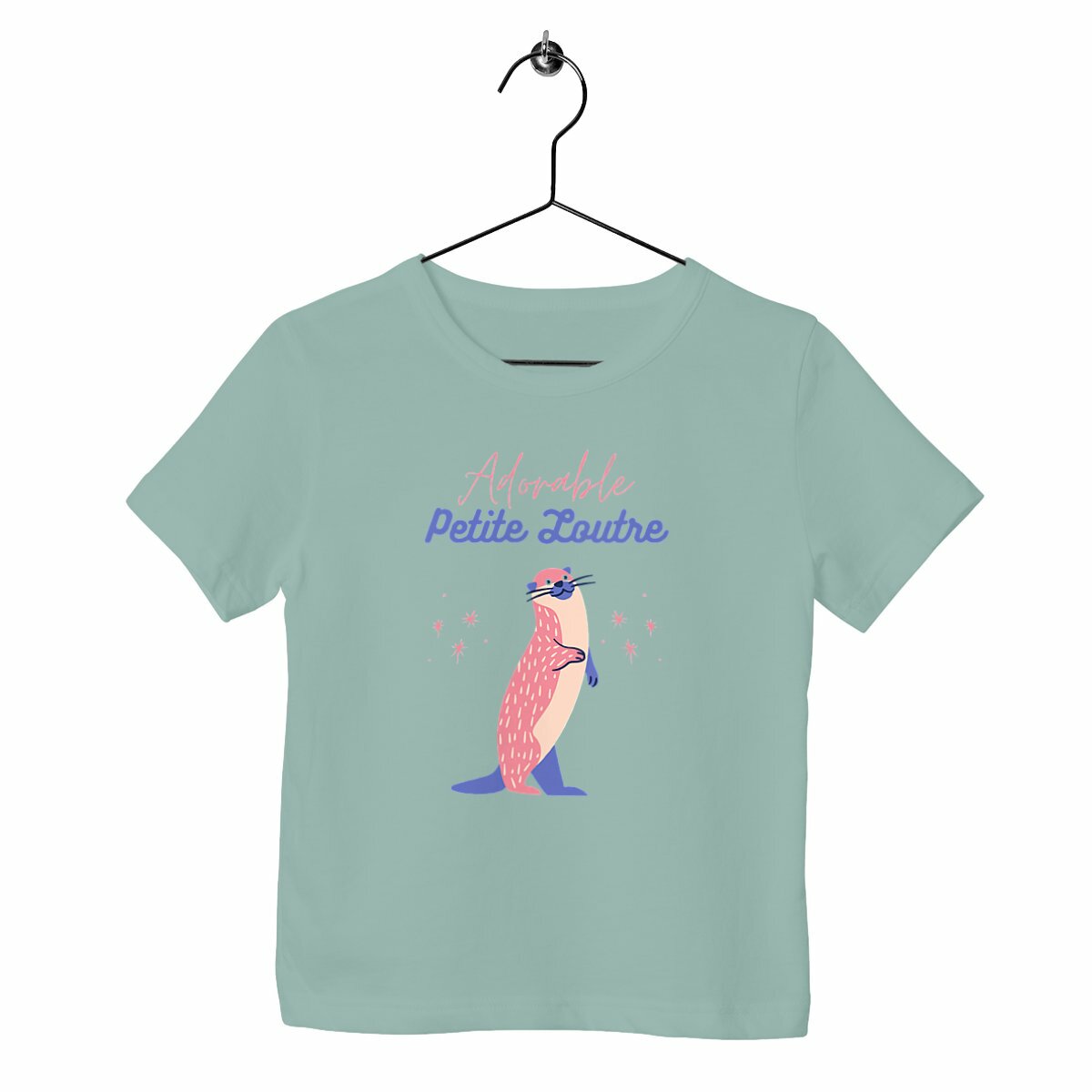 T-shirt enfant Adorable petite loutre