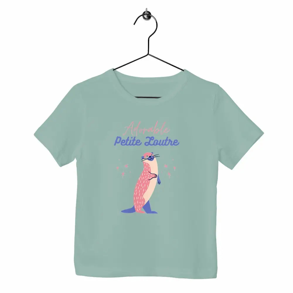 T-shirt enfant Adorable petite loutre