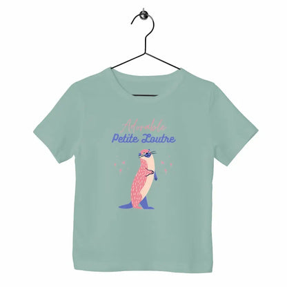 T-shirt enfant Adorable petite loutre