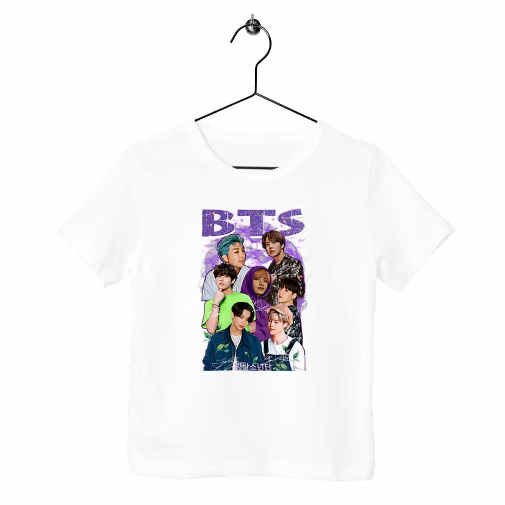 T-shirt enfant - BTS - face_blanc