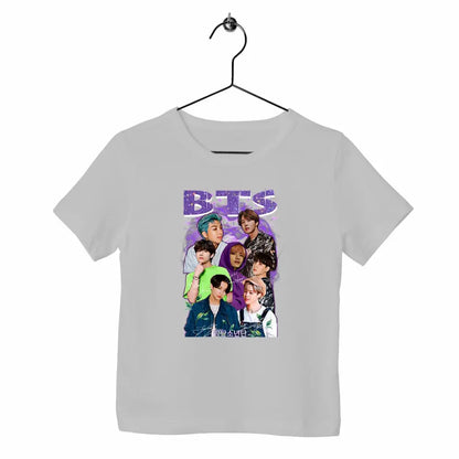 T-shirt enfant - BTS - face_gris