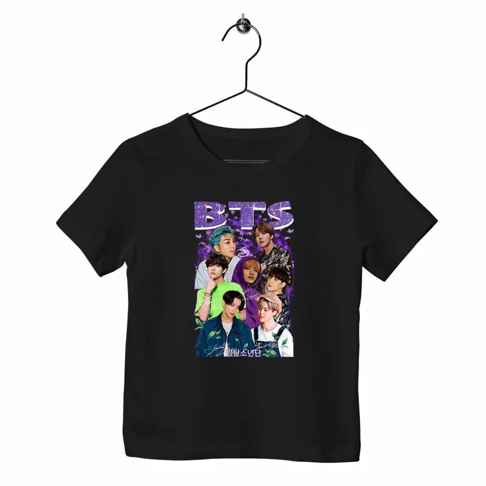 T-shirt enfant - BTS - face_noir
