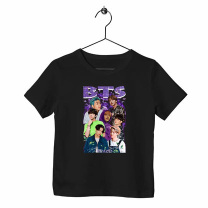 T-shirt enfant - BTS - face_noir