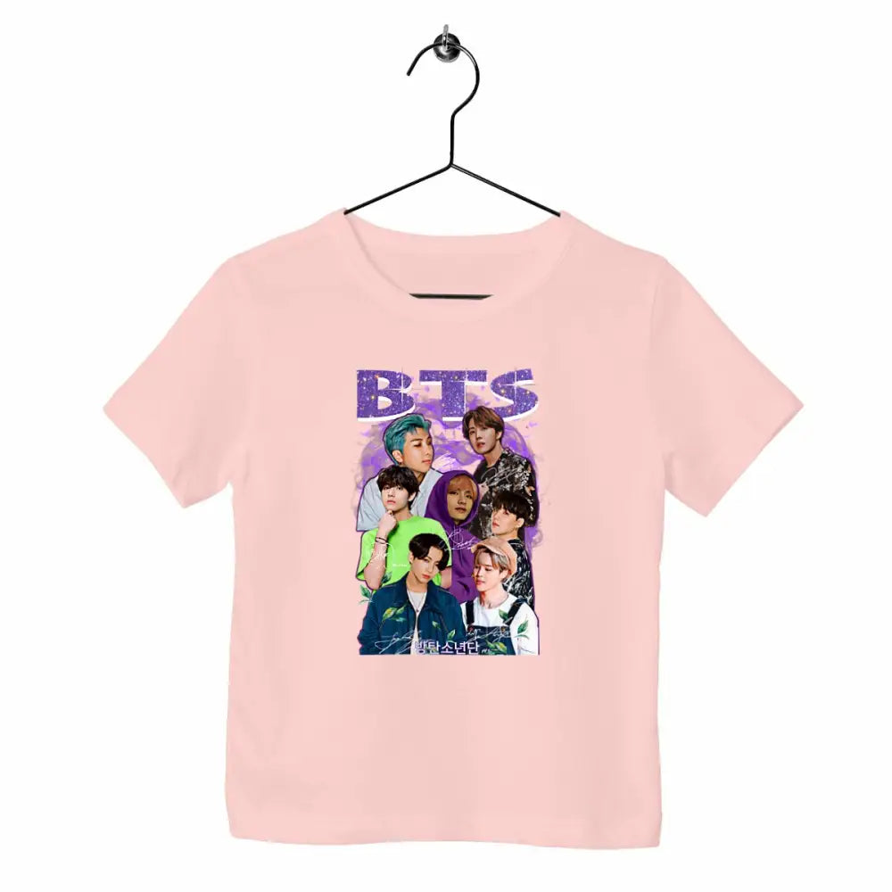 T-shirt enfant - BTS - face_rose