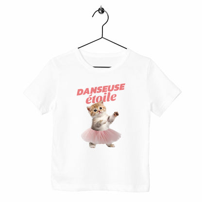 T-shirt enfant Danseuse étoile