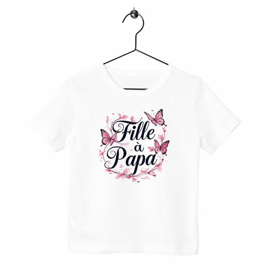 T-shirt enfant Fille à papa
