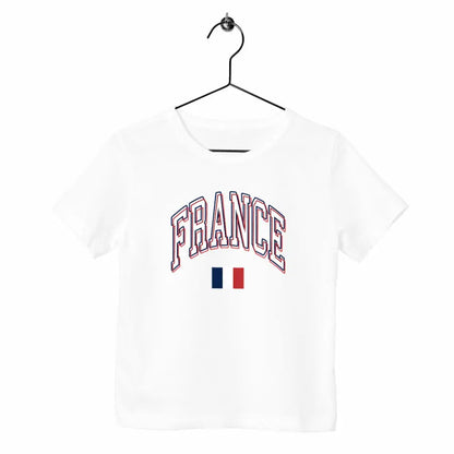 T-shirt enfant - France - face_blanc