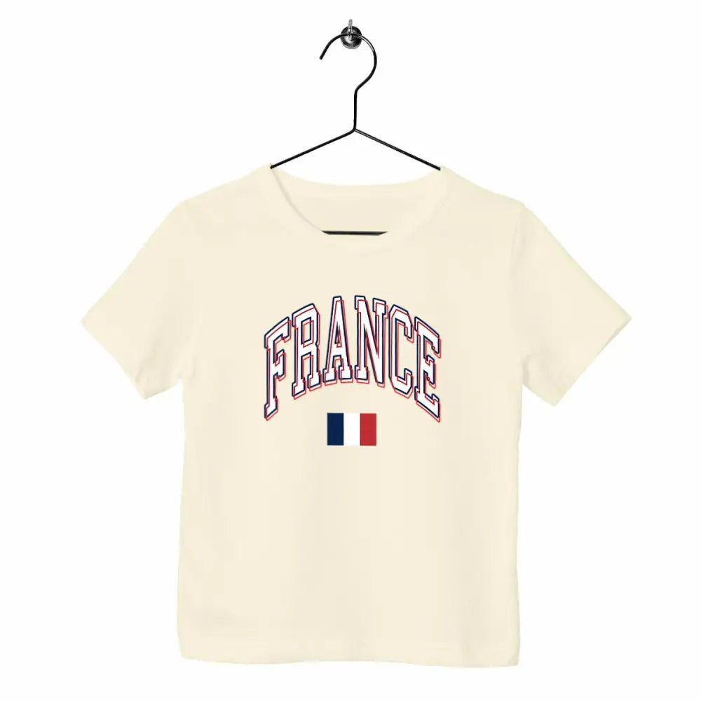 T-shirt enfant - France - face_naturel