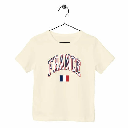 T-shirt enfant - France - face_naturel