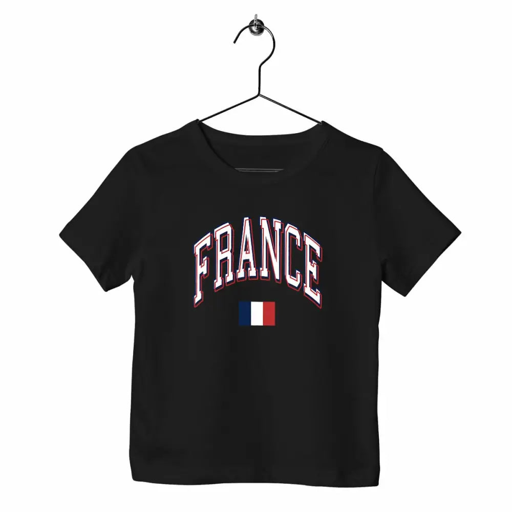 T-shirt enfant - France - face_noir