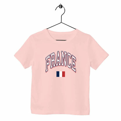 T-shirt enfant - France - face_rose