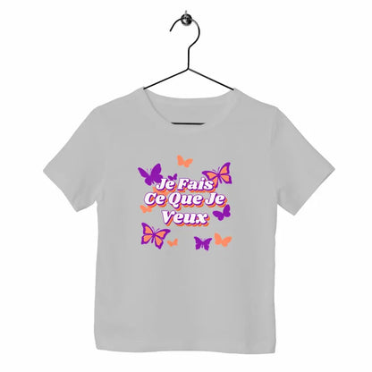 T-shirt enfant Je fais ce que je veux