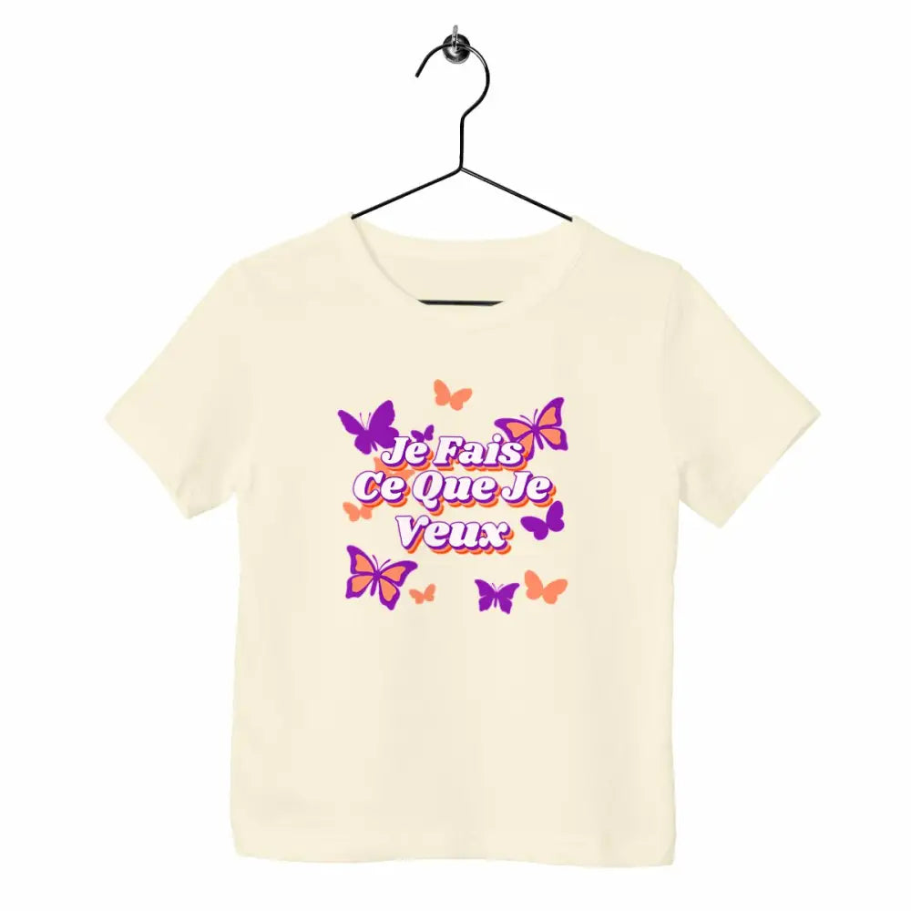 T-shirt enfant Je fais ce que je veux