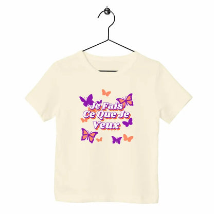 T-shirt enfant Je fais ce que je veux