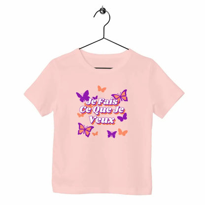 T-shirt enfant Je fais ce que je veux