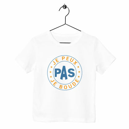 T-shirt enfant - Je peux pas je boude