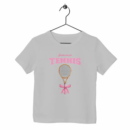 T-shirt enfant Je peux pas j'ai tennis