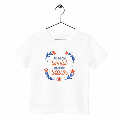 T-shirt enfant Je serai bientôt grande soeur